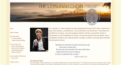 Desktop Screenshot of lemurianchoir.com